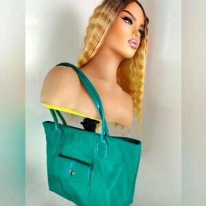 Green Tote Bag Women's Purse